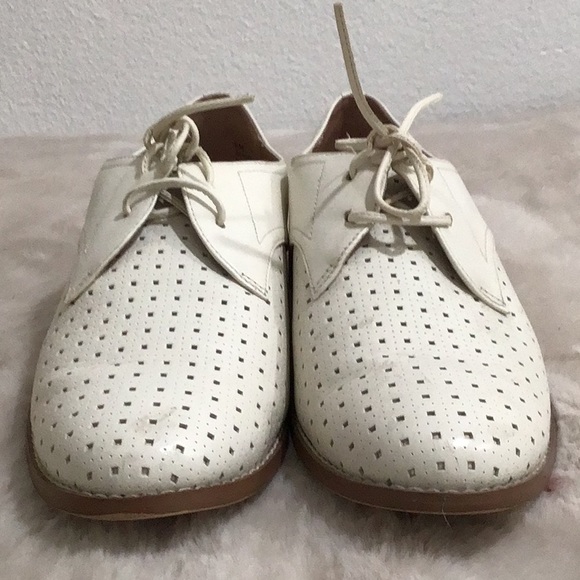 🆕 HALOGEN Perforated Lace Up Oxford Shoes Low Heel - Picture 6 of 9